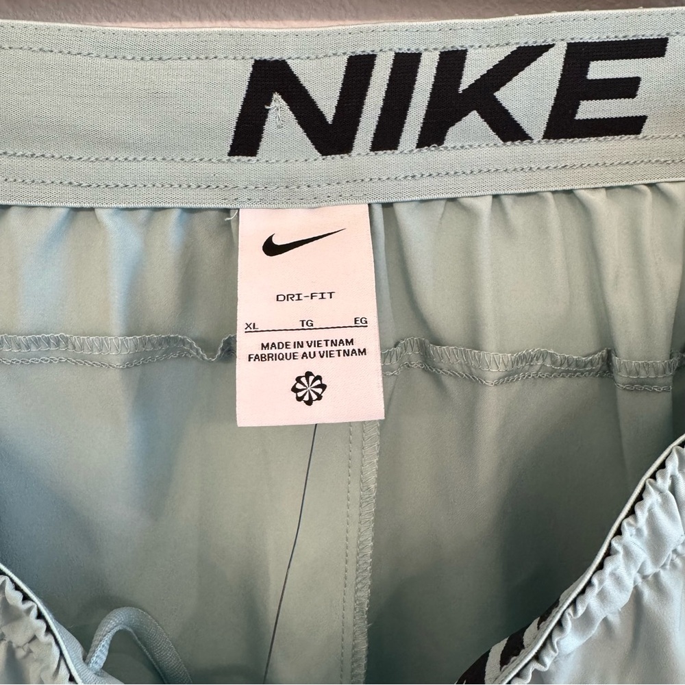 Men’s NWT Nike DriFit Robin Egg Teal Shorts - Picture 5 of 6